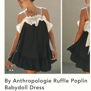 Anthropologie Babydoll Dress
